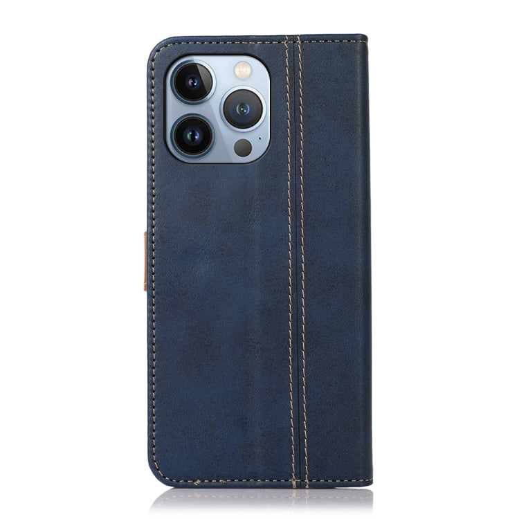 Stitching Thread Calf Texture Leather Phone Case, For iPhone 16 Pro Max, For iPhone 16 Pro, For iPhone 16 Plus, For iPhone 16, For iPhone 15 Pro Max, For iPhone 15 Pro, For iPhone 15 Plus, For iPhone 15