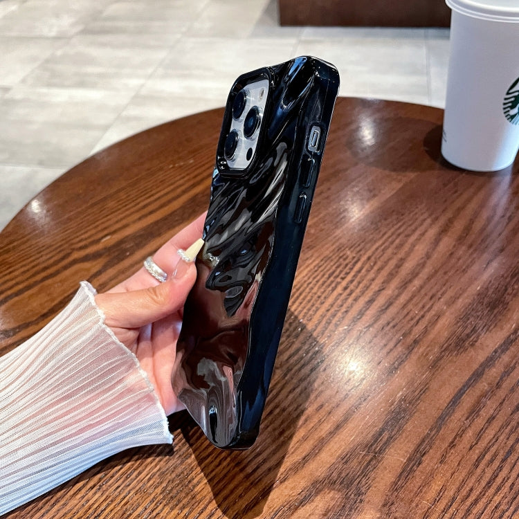 Solid Color Wave Texture TPU Phone Case, For iPhone XR, For iPhone XS Max