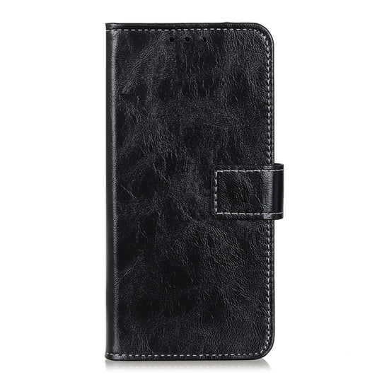 Retro Crazy Horse Texture Horizontal Flip Leather Phone Case, For iPhone 15 Pro, For iPhone 15 Plus, For iPhone 15