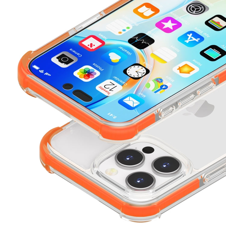 Four-corner Shockproof TPU + Acrylic Phone Case, For iPhone 16 Pro Max, For iPhone 16 Pro, For iPhone 16 Plus