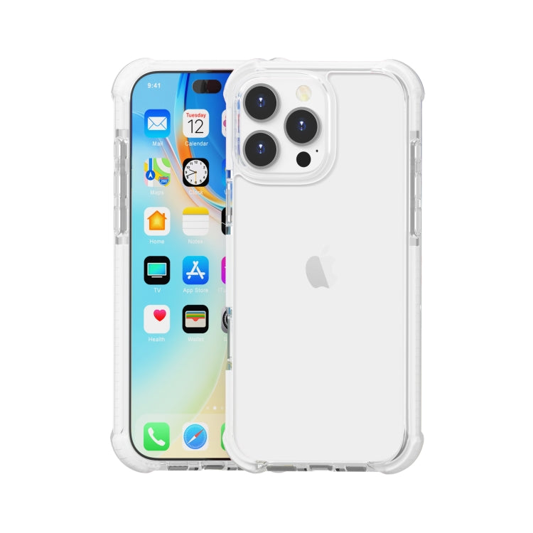 Four-corner Shockproof TPU + Acrylic Phone Case, For iPhone 16 Pro Max, For iPhone 16 Pro, For iPhone 16 Plus