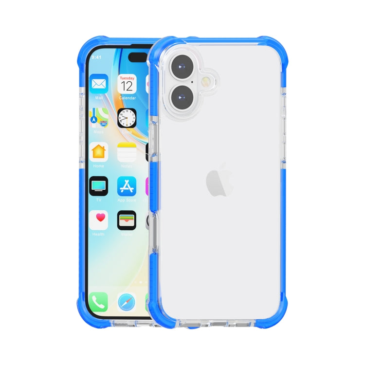 Four-corner Shockproof TPU + Acrylic Phone Case, For iPhone 16 Pro Max, For iPhone 16 Pro, For iPhone 16 Plus