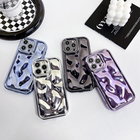 Electroplating Meteorite Texture TPU Phone Case, For iPhone XS Max, For iPhone 8 Plus / 7 Plus, For iPhone 6 Plus / 6s Plus, For iPhone 6 / 6s