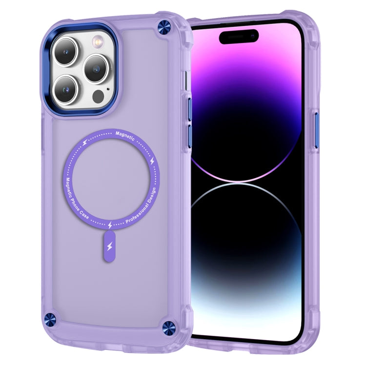 Skin Feel TPU + PC MagSafe Magnetic Phone Case, For iPhone 15, For iPhone 14 Plus, For iPhone 14, For iPhone 14 Pro, For iPhone 14 Pro Max, For iPhone 13 Pro Max, For iPhone 13 Pro, For iPhone 13