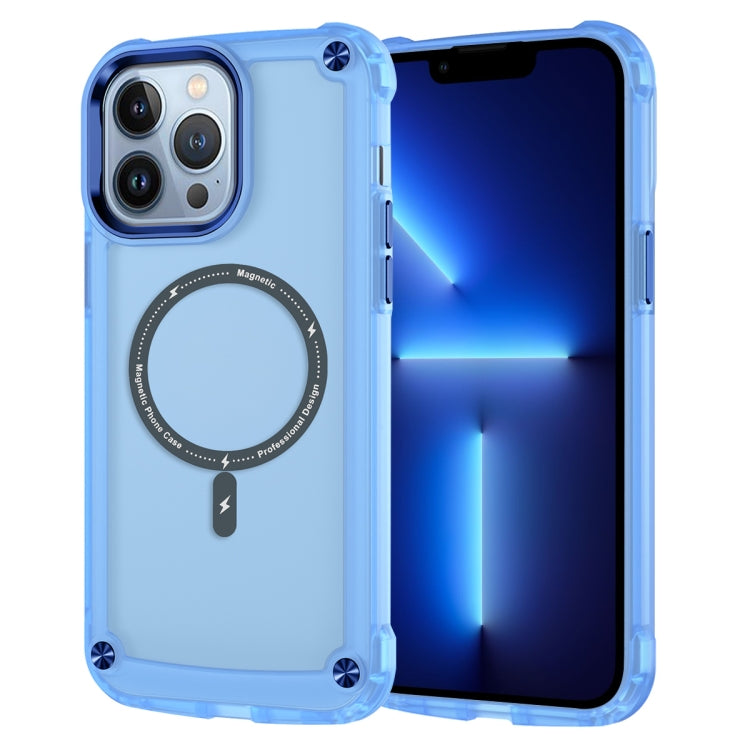 Skin Feel TPU + PC MagSafe Magnetic Phone Case, For iPhone 15, For iPhone 14 Plus, For iPhone 14, For iPhone 14 Pro, For iPhone 14 Pro Max, For iPhone 13 Pro Max, For iPhone 13 Pro, For iPhone 13