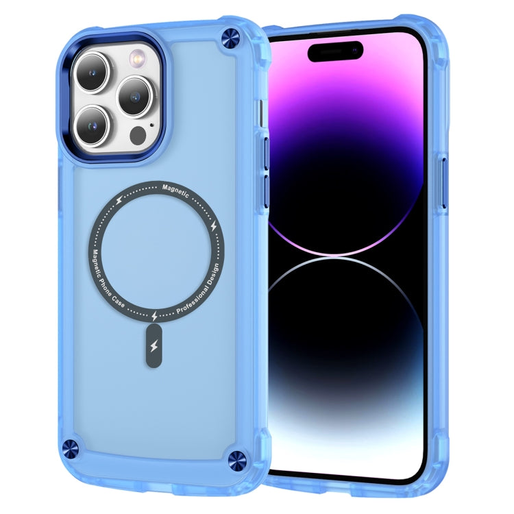 Skin Feel TPU + PC MagSafe Magnetic Phone Case, For iPhone 16e, For iPhone 16 Pro Max, For iPhone 16 Pro, For iPhone 16 Plus, For iPhone 16, For iPhone 15 Pro Max, For iPhone 15 Pro, For iPhone 15 Plus