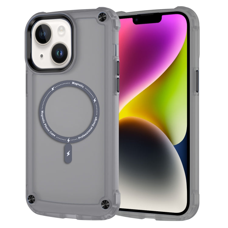 Skin Feel TPU + PC MagSafe Magnetic Phone Case, For iPhone 16e, For iPhone 16 Pro Max, For iPhone 16 Pro, For iPhone 16 Plus, For iPhone 16, For iPhone 15 Pro Max, For iPhone 15 Pro, For iPhone 15 Plus