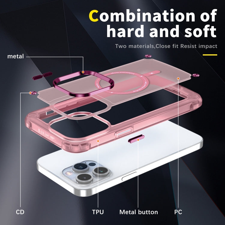 Skin Feel TPU + PC MagSafe Magnetic Phone Case, For iPhone 15, For iPhone 14 Plus, For iPhone 14, For iPhone 14 Pro, For iPhone 14 Pro Max, For iPhone 13 Pro Max, For iPhone 13 Pro, For iPhone 13