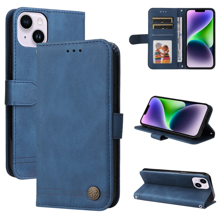 Skin Feel Life Tree Leather Phone Case, For iPhone 15 Pro, For iPhone 15 Plus, For iPhone 15