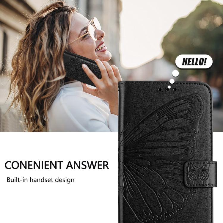 Embossed Butterfly Leather Phone Case, iPhone 16e, For iPhone 15 Pro Max, For iPhone 15 Pro, For iPhone 15 Plus