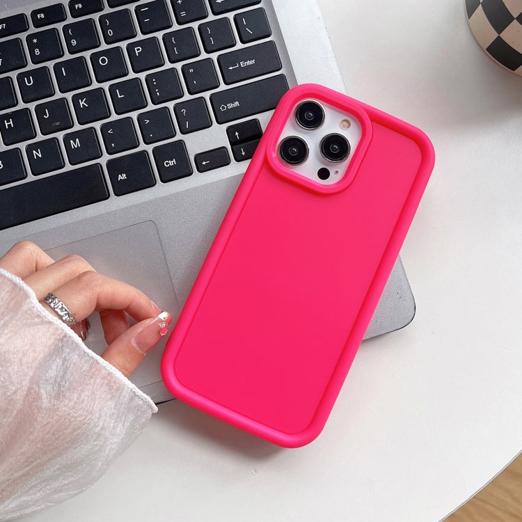 Shockproof Frame Frosted TPU Phone Case, For iPhone 15 Plus, For iPhone 15, For iPhone 14 Plus, For iPhone 14, For iPhone 14 Pro, For iPhone 14 Pro Max