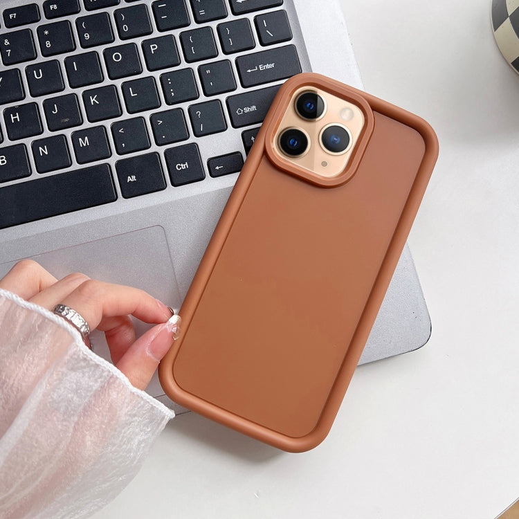 Shockproof Frame Frosted TPU Phone Case, For iPhone 12 Pro, For iPhone 11 Pro Max, For iPhone 11, For iPhone 11 Pro, For iPhone X / XS, For iPhone XR