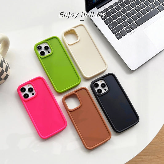 Shockproof Frame Frosted TPU Phone Case, For iPhone SE 2022 / 2020 / 8 / 7, For iPhone 13 Pro Max, For iPhone 13 Pro, For iPhone 13, For iPhone 12, For iPhone 12 Pro Max