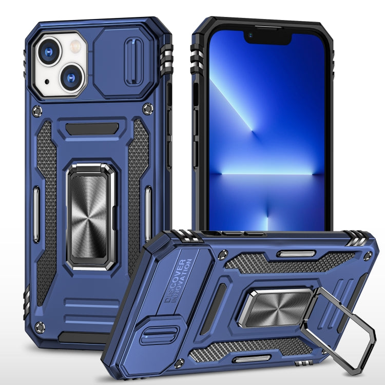 Armor PC + TPU Camera Shield Phone Case, For iPhone 15 Pro Max, For iPhone 15 Pro, For iPhone 15 Plus, For iPhone 15