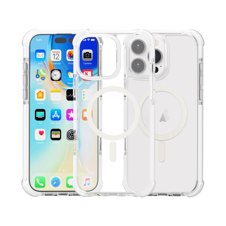 Acrylic Magsafe Magnetic Shockproof Phone Case, For iPhone 16e, For iPhone 16 Pro Max, For iPhone 16 Pro