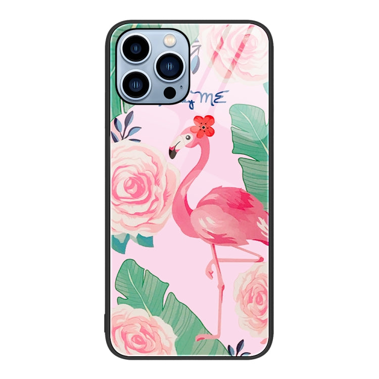 Colorful Painted Glass Phone Case, For iPhone 15 Pro Max, For iPhone 15 Pro