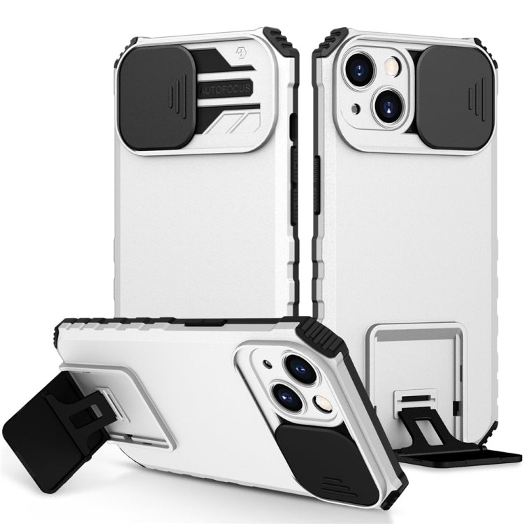 Stereoscopic Holder Sliding Camshield Phone Case, For iPhone 15 Pro Max, For iPhone 15 Pro, For iPhone 15 Plus, For iPhone 15