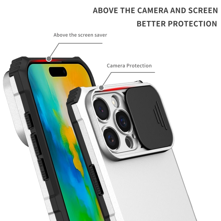 Stereoscopic Holder Sliding Camshield Phone Case, For iPhone 16 Pro Max, For iPhone 16 Pro, For iPhone 16 Plus, For iPhone 16