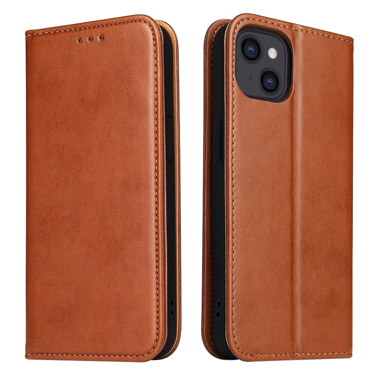 Fierre Shann PU Genuine Leather Texture Phone Case, For iPhone 16e, For iPhone 16 Pro Max, For iPhone 16 Pro, For iPhone 16 Plus, For iPhone 16, For iPhone 15 Pro Max, For iPhone 15 Pro, For iPhone 15 Plus