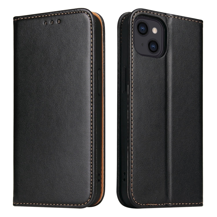 Fierre Shann PU Genuine Leather Texture Phone Case, For iPhone 16e, For iPhone 16 Pro Max, For iPhone 16 Pro, For iPhone 16 Plus, For iPhone 16, For iPhone 15 Pro Max, For iPhone 15 Pro, For iPhone 15 Plus