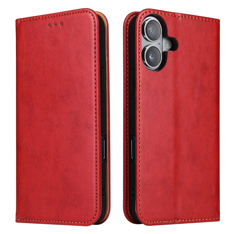 Fierre Shann PU Genuine Leather Texture Phone Case, For iPhone 16e, For iPhone 16 Pro Max, For iPhone 16 Pro, For iPhone 16 Plus, For iPhone 16, For iPhone 15 Pro Max, For iPhone 15 Pro, For iPhone 15 Plus