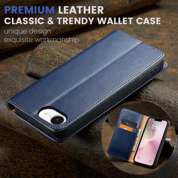 Fierre Shann PU Genuine Leather Texture Phone Case, For iPhone 16e, For iPhone 16 Pro Max, For iPhone 16 Pro, For iPhone 16 Plus, For iPhone 16, For iPhone 15 Pro Max, For iPhone 15 Pro, For iPhone 15 Plus