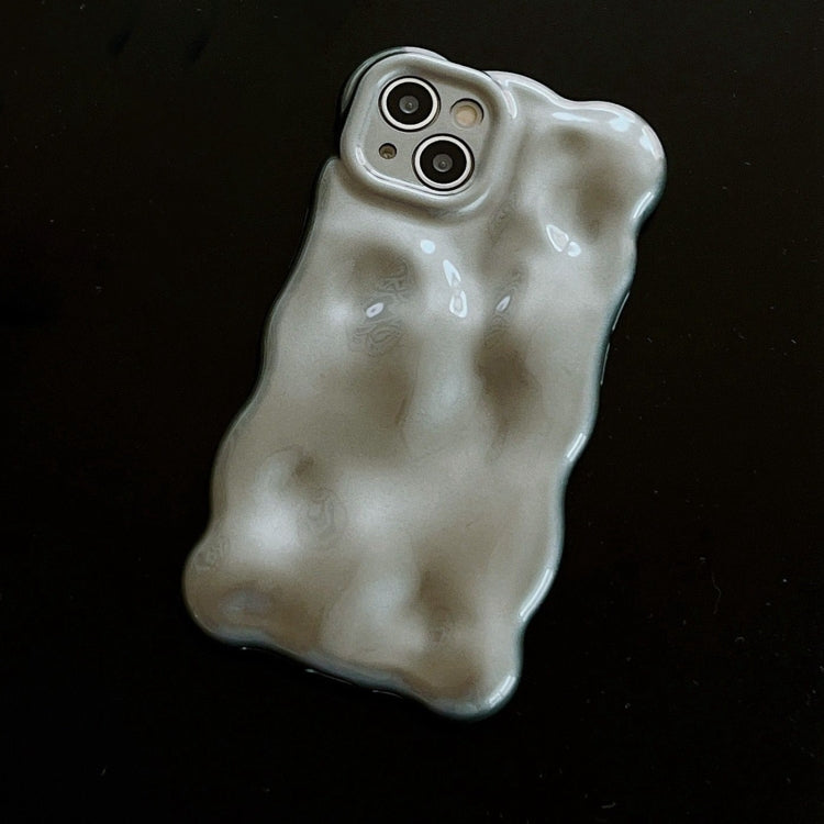 Wave Bubbles TPU Phone Case, For iPhone 15