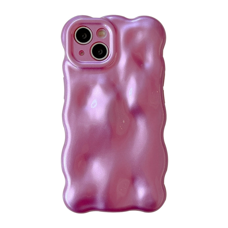 Wave Bubbles TPU Phone Case, For iPhone 15 Plus