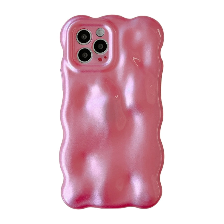 Wave Bubbles TPU Phone Case, For iPhone 16 Pro Max