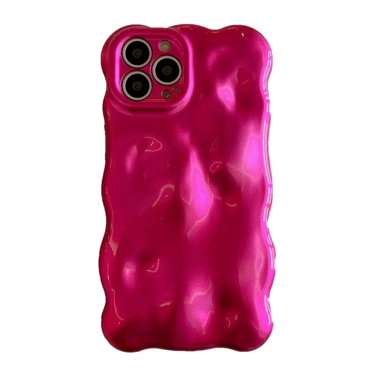 Wave Bubbles TPU Phone Case, For iPhone 16 Pro Max