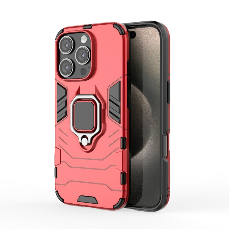 Shockproof PC + TPU Holder Phone Case, For iPhone 16 Pro Max, For iPhone 16 Pro, For iPhone 16 Plus, For iPhone 16, For iPhone 15 Pro Max, For iPhone 15 Pro, For iPhone 15 Plus, For iPhone 15