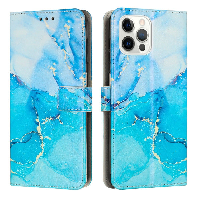 Painted Marble Pattern Leather Phone Case, For iPhone 16 Pro Max, For iPhone 16 Pro, For iPhone 16 Plus, For iPhone 16, For iPhone 15 Pro Max, For iPhone 15 Pro