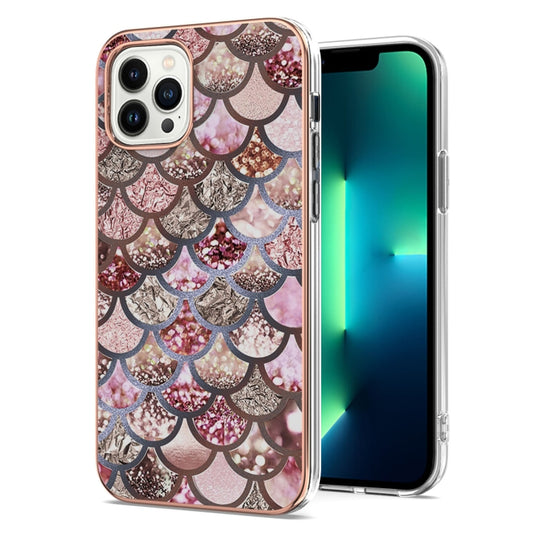 Electroplating Pattern IMD TPU Shockproof Case, For iPhone 15 Pro, For iPhone 15 Plus, For iPhone 15