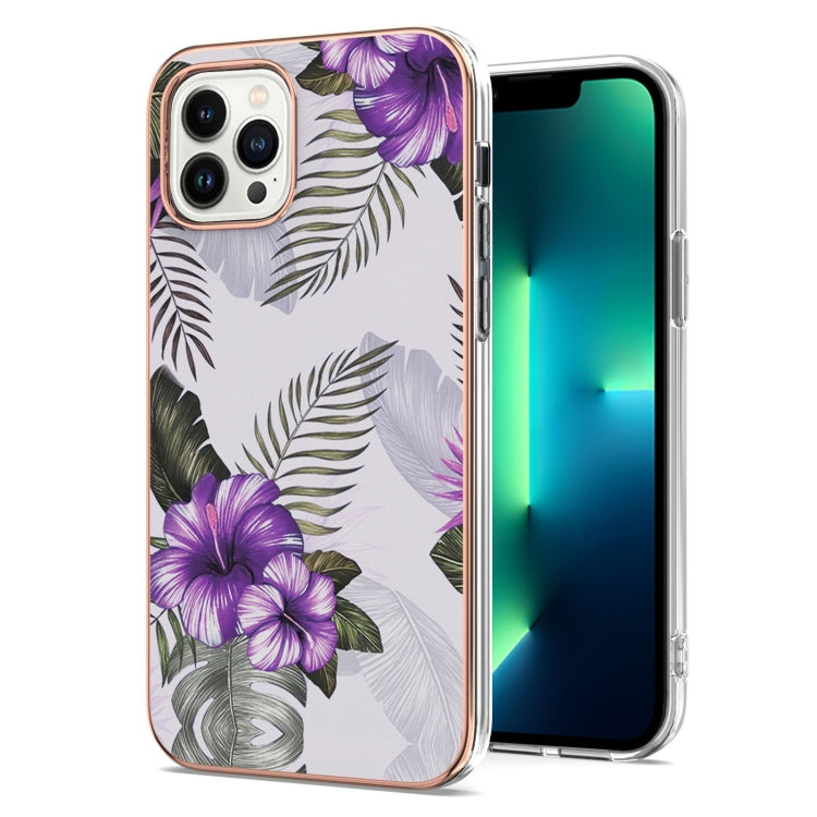 Electroplating Pattern IMD TPU Shockproof Case, For iPhone 15 Pro, For iPhone 15 Plus, For iPhone 15