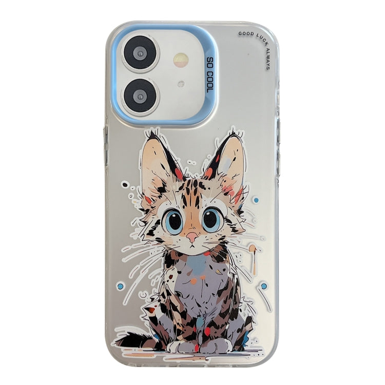 Animal Pattern Oil Painting Series PC + TPU Phone Case, For iPhone 11