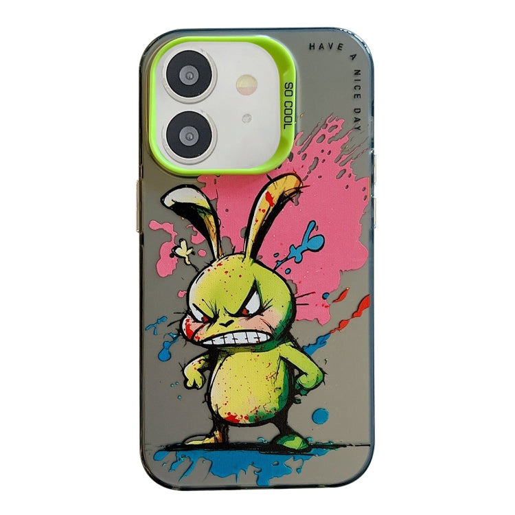 Animal Pattern Oil Painting Series PC + TPU Phone Case, For iPhone 11