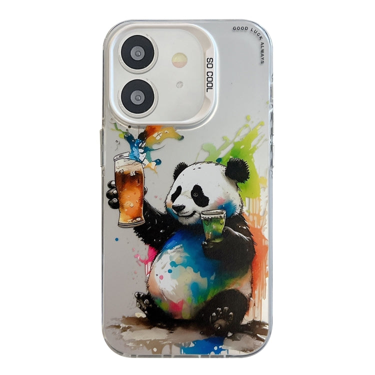 Animal Pattern Oil Painting Series PC + TPU Phone Case, For iPhone 12