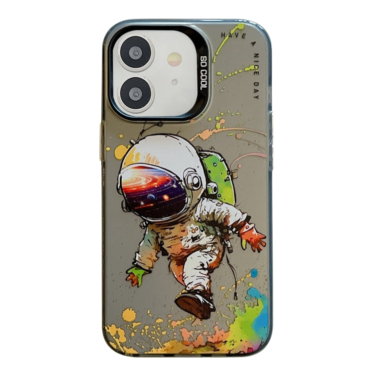 Animal Pattern Oil Painting Series PC + TPU Phone Case, For iPhone 12