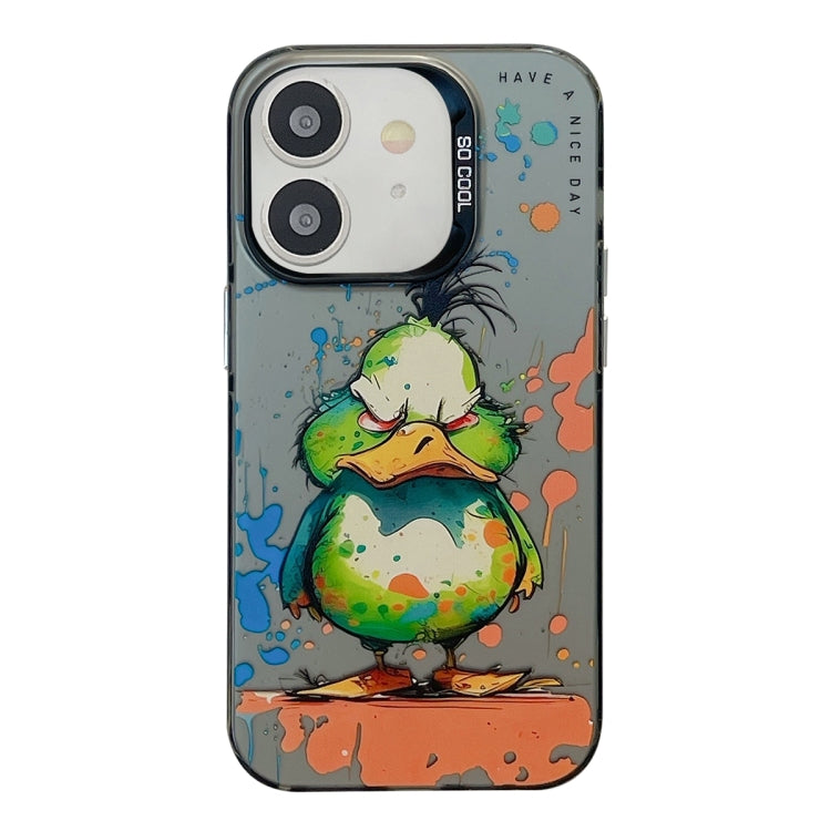 Animal Pattern Oil Painting Series PC + TPU Phone Case, For iPhone 12