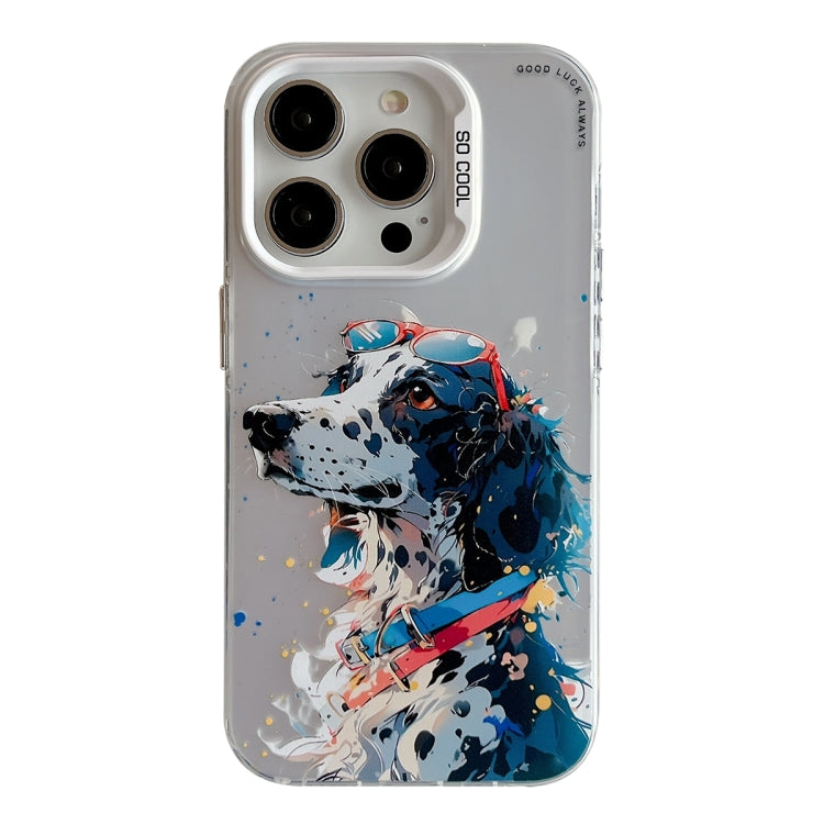 Animal Pattern Oil Painting Series PC + TPU Phone Case, For iPhone 12 Pro