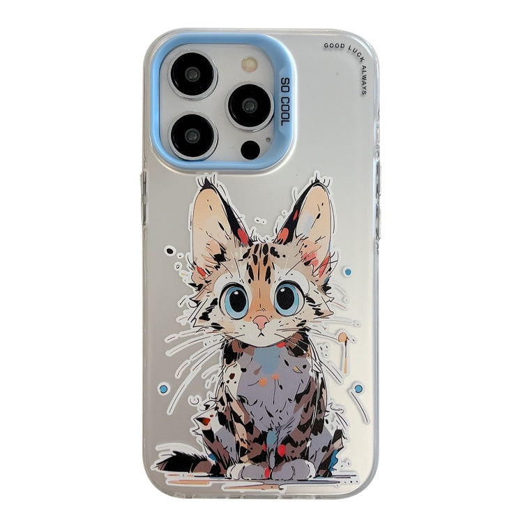 Animal Pattern Oil Painting Series PC + TPU Phone Case, For iPhone 12 Pro