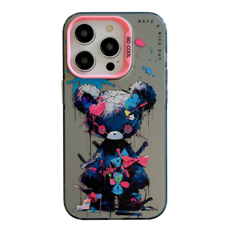 Animal Pattern Oil Painting Series PC + TPU Phone Case, For iPhone 12 Pro