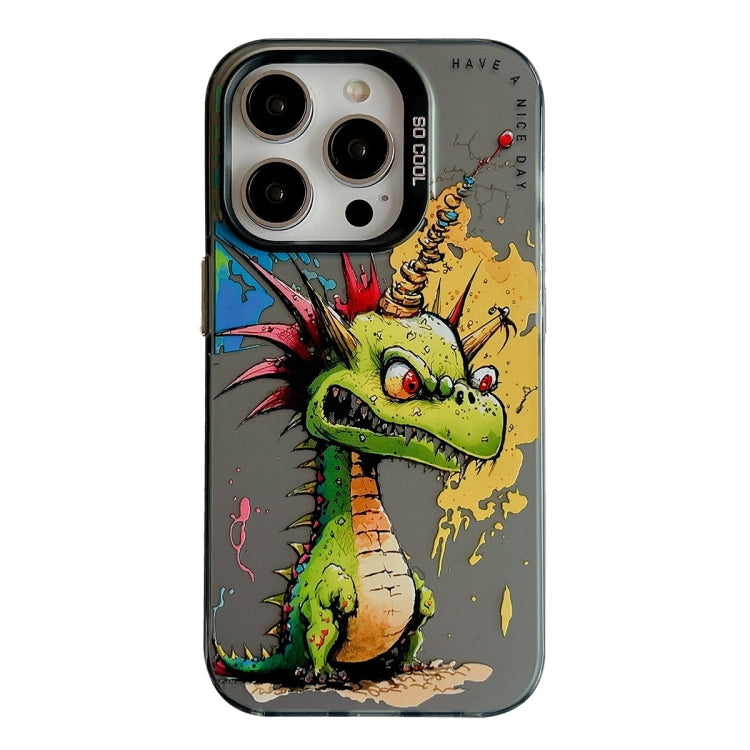 Animal Pattern Oil Painting Series PC + TPU Phone Case, For iPhone 12 Pro Max