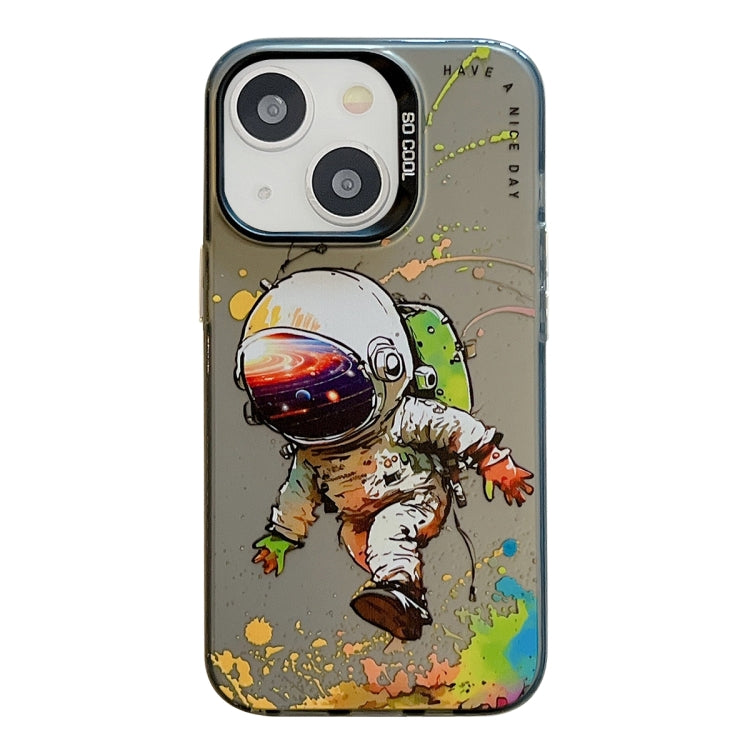 Animal Pattern Oil Painting Series PC + TPU Phone Case, For iPhone 13