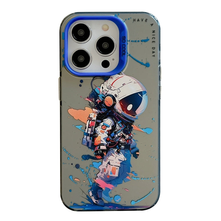 Animal Pattern Oil Painting Series PC + TPU Phone Case, For iPhone 13 Pro