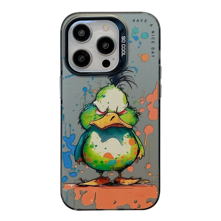 Animal Pattern Oil Painting Series PC + TPU Phone Case, For iPhone 13 Pro Max