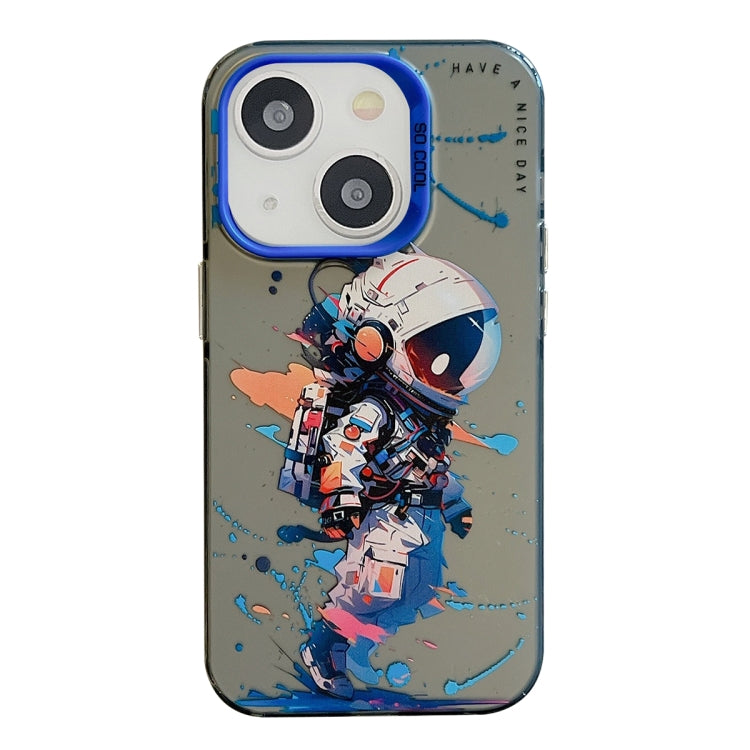 Animal Pattern Oil Painting Series PC + TPU Phone Case, For iPhone 14