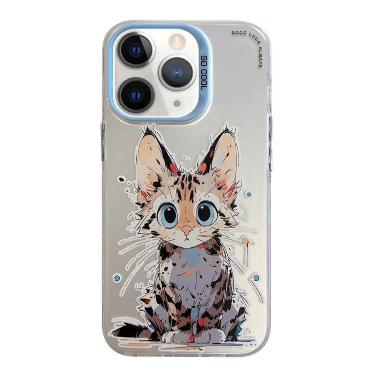 Animal Pattern Oil Painting Series PC + TPU Phone Case, For iPhone 11 Pro Max