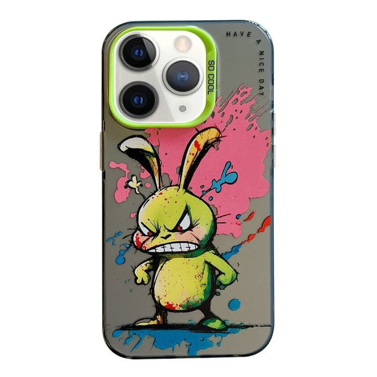 Animal Pattern Oil Painting Series PC + TPU Phone Case, For iPhone 11 Pro Max