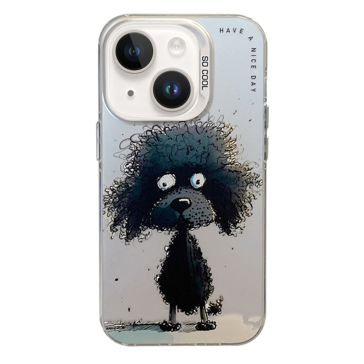 Animal Pattern Oil Painting Series PC + TPU Phone Case, For iPhone 14 Plus